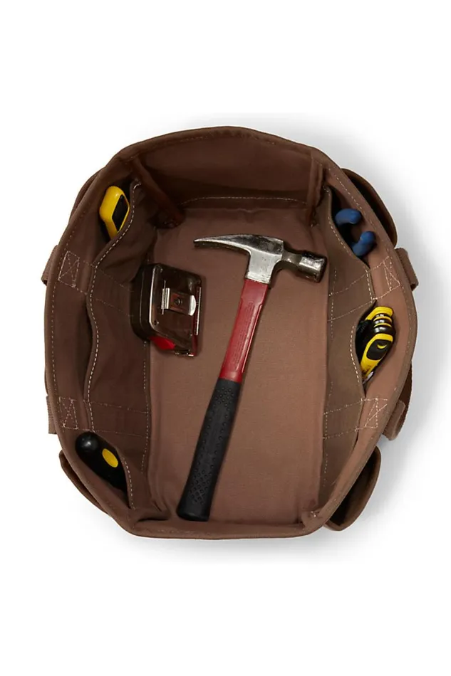 Lands039 End Accessories Men Multi Purpose Canvas Tote Warm Tawny Brown Lands039 End Accessories Men Multi Purpose Canvas Tote Warm Tawny Brown