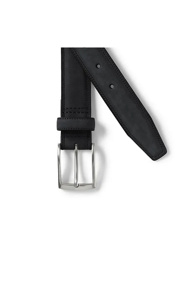 Lands039 End Accessories Men Nubuck Leather Belt Black Nubuck Lands039 End Accessories Men Nubuck Leather Belt Black Nubuck