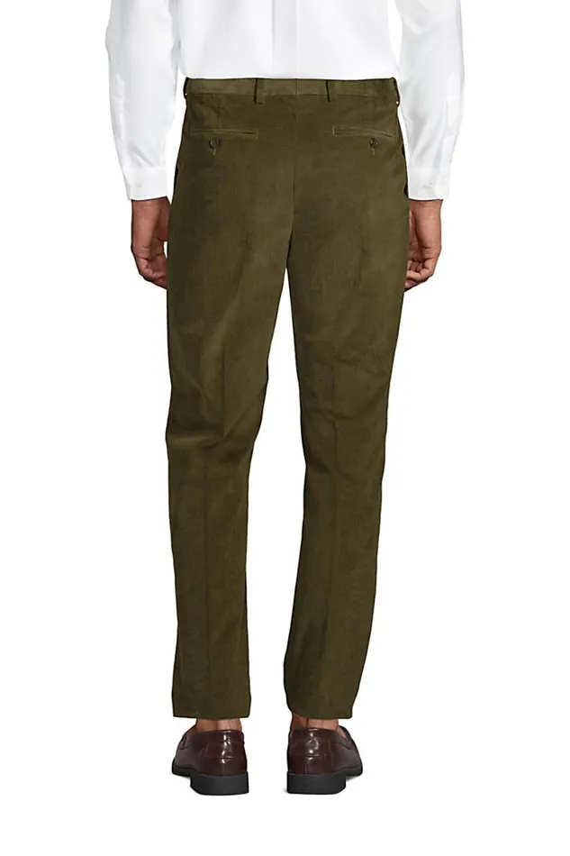 Lands039 End Chinos and Casual Pants Men Comfort Waist Pleated Comfortfirst Corduroy Dress Pants Forest Moss Lands039 End Chinos and Casual Pants Men Comfort Waist Pleated Comfortfirst Corduroy Dress Pants Forest Moss