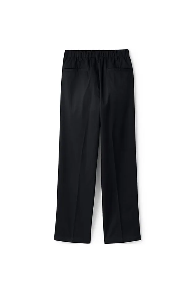 Lands039 End Chinos and Casual Pants Men Elastic Waist Pullon Chino Pants Black Lands039 End Chinos and Casual Pants Men Elastic Waist Pullon Chino Pants Black