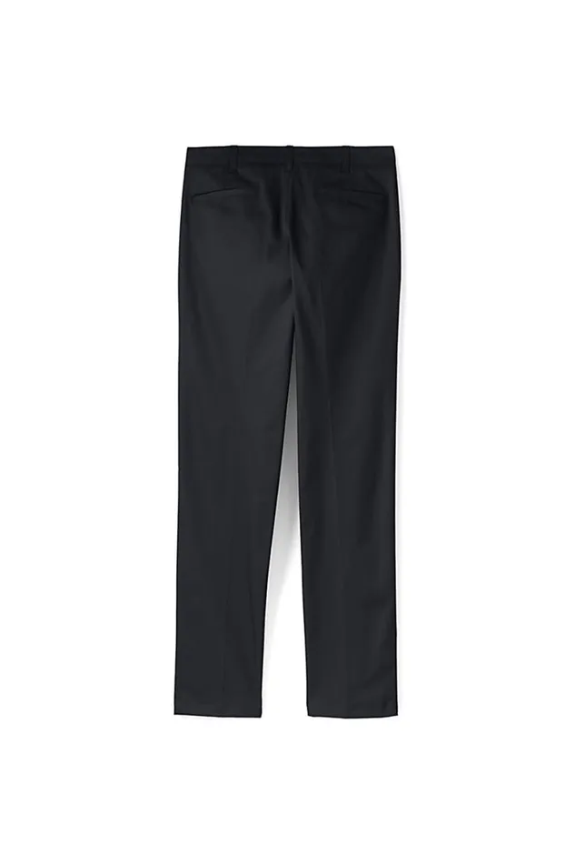 Lands039 End Chinos and Casual Pants Men Tailored Fit Plain Front Chino Pants Black Lands039 End Chinos and Casual Pants Men Tailored Fit Plain Front Chino Pants Black