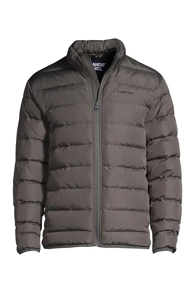 Lands039 End Coats and Jackets Men 600 Down Puffer Winter Jacket Charcoal Lands039 End Coats and Jackets Men 600 Down Puffer Winter Jacket Charcoal