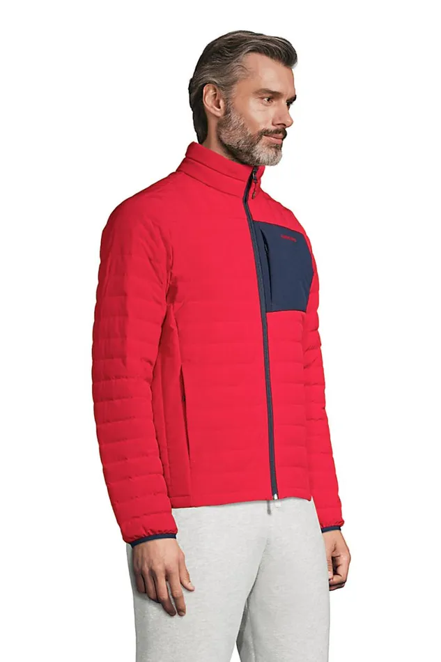 Lands039 End Coats and Jackets Men 800 Down Packable Jacket Red Lands039 End Coats and Jackets Men 800 Down Packable Jacket Red