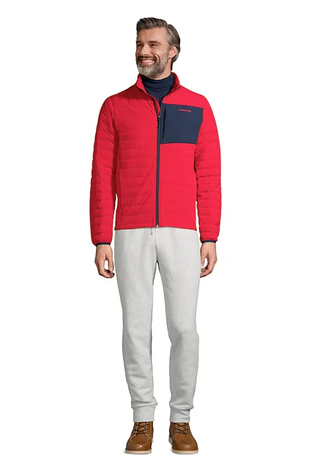 Lands039 End Coats and Jackets Men 800 Down Packable Jacket Red Lands039 End Coats and Jackets Men 800 Down Packable Jacket Red