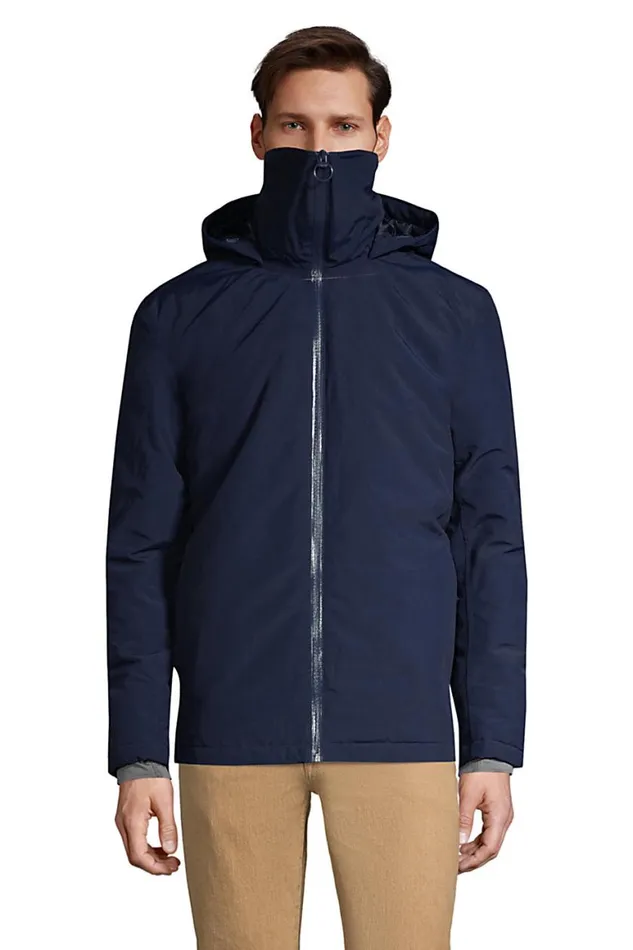 Lands039 End Coats and Jackets Men Enviro Shield Squall Insulated Balaclava Jacket Radiant Navy Lands039 End Coats and Jackets Men Enviro Shield Squall Insulated Balaclava Jacket Radiant Navy