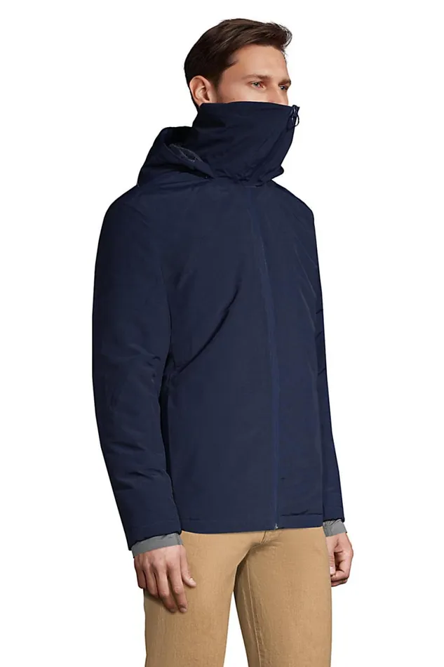 Lands039 End Coats and Jackets Men Enviro Shield Squall Insulated Balaclava Jacket Radiant Navy Lands039 End Coats and Jackets Men Enviro Shield Squall Insulated Balaclava Jacket Radiant Navy