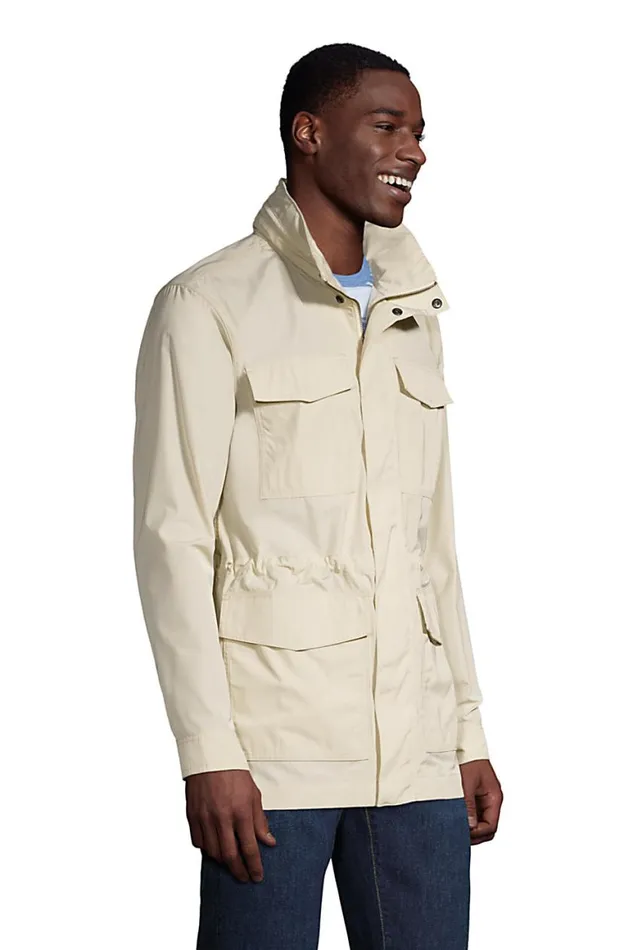 Lands039 End Coats and Jackets Men Lightweight M65 Field Jacket Ivory Sand Lands039 End Coats and Jackets Men Lightweight M65 Field Jacket Ivory Sand
