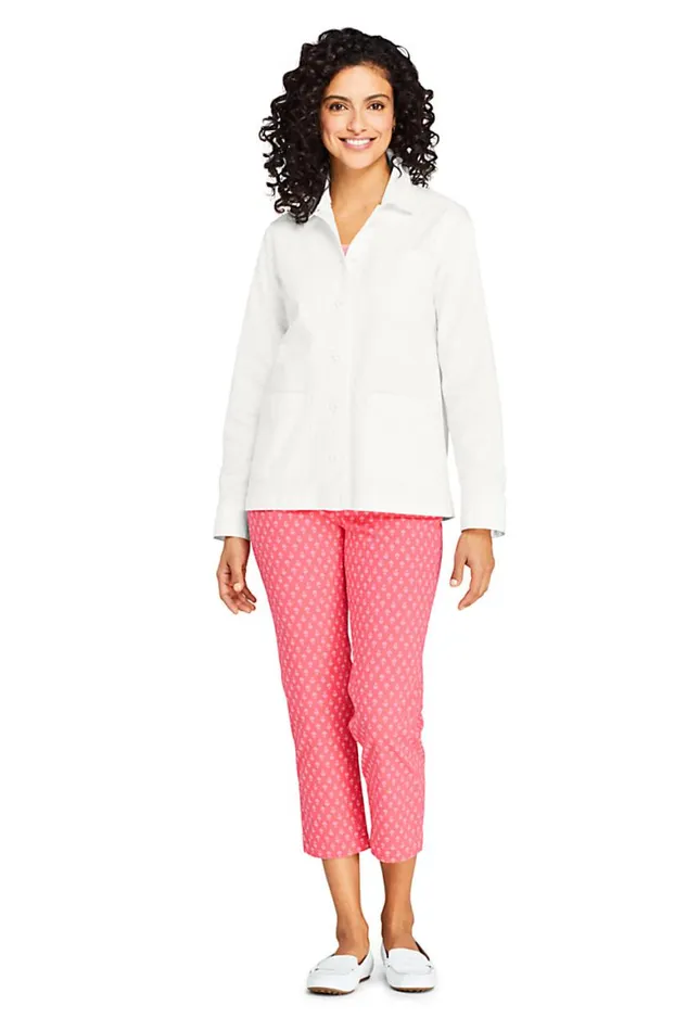 Lands039 End Coats and Jackets Women Canvas Shirt Jacket Eucalyptus Lands039 End Coats and Jackets Women Canvas Shirt Jacket Eucalyptus