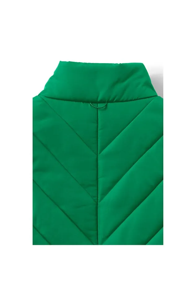 Lands039 End Coats and Jackets Women Insulated Vest Vibrant Clover Lands039 End Coats and Jackets Women Insulated Vest Vibrant Clover