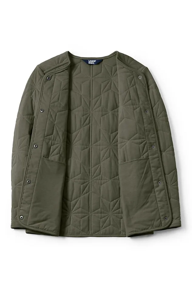 Lands039 End Coats and Jackets Women Plus Size Insulated Cotton Long Jacket Forest Moss Lands039 End Coats and Jackets Women Plus Size Insulated Cotton Long Jacket Forest Moss