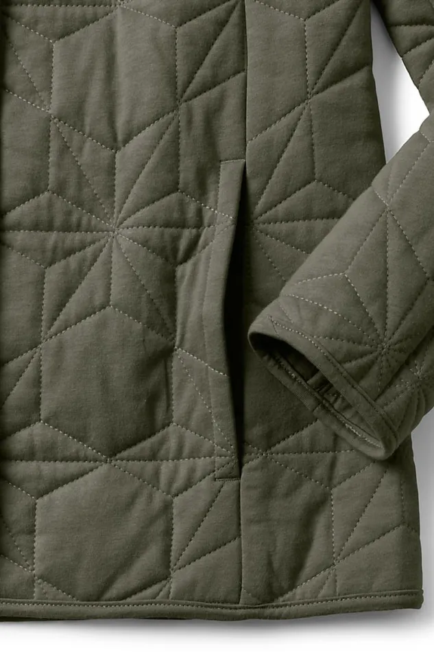 Lands039 End Coats and Jackets Women Plus Size Insulated Cotton Long Jacket Forest Moss Lands039 End Coats and Jackets Women Plus Size Insulated Cotton Long Jacket Forest Moss