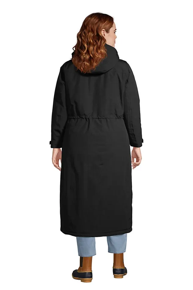 Lands039 End Coats and Jackets Women Plus Size Squall Waterproof Insulated Winter Stadium Coat With Hood Black Lands039 End Coats and Jackets Women Plus Size Squall Waterproof Insulated Winter Stadium Coat With Hood Black