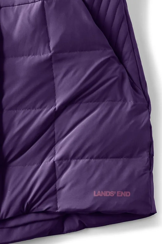 Lands039 End Coats and Jackets Women Quilted Stretch Down Vest Blackberry Lands039 End Coats and Jackets Women Quilted Stretch Down Vest Blackberry