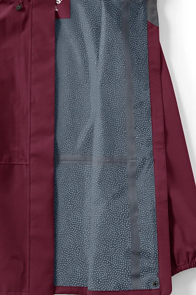 Lands039 End Coats and Jackets Women Waterproof Rain Jacket Rich Burgundy Lands039 End Coats and Jackets Women Waterproof Rain Jacket Rich Burgundy