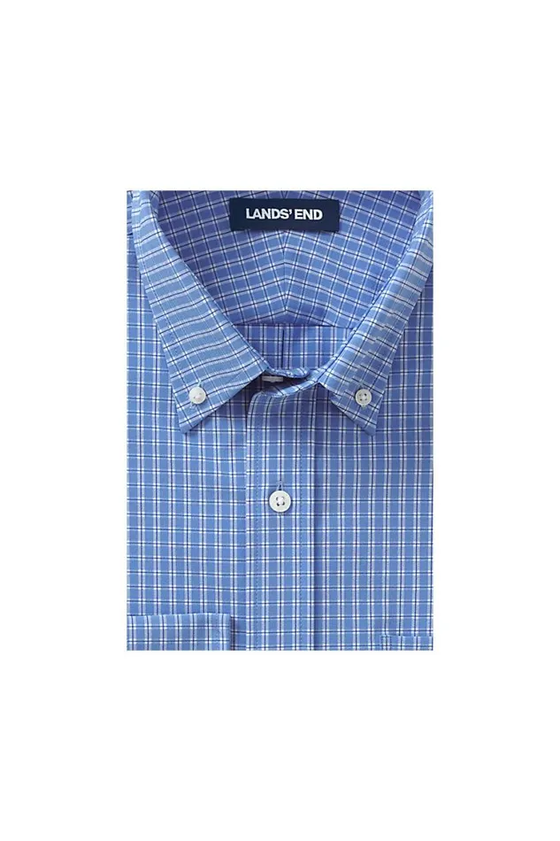 Lands039 End Dress Shirts Men Traditional Fit Stretch Commuter Dress Shirt Verbena Multi Plaid Lands039 End Dress Shirts Men Traditional Fit Stretch Commuter Dress Shirt Verbena Multi Plaid