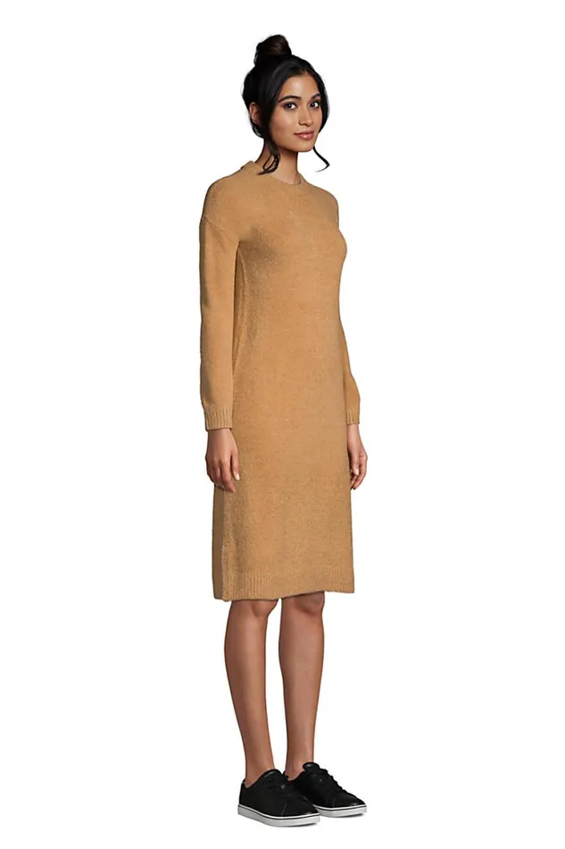 Lands039 End Dresses Women Lounge Crew Neck Dress Slounge Black Lands039 End Dresses Women Lounge Crew Neck Dress Slounge Black