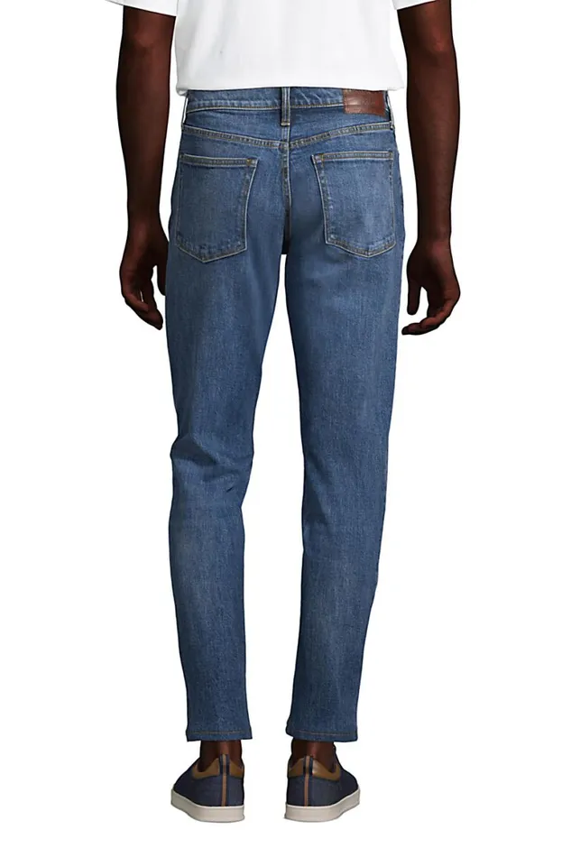 Lands039 End Jeans Men Athletic Fit Comfortfirst Jeans Broken In Medium Wash Lands039 End Jeans Men Athletic Fit Comfortfirst Jeans Broken In Medium Wash