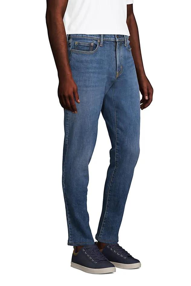 Lands039 End Jeans Men Athletic Fit Comfortfirst Jeans Broken In Medium Wash Lands039 End Jeans Men Athletic Fit Comfortfirst Jeans Broken In Medium Wash