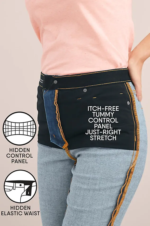 Lands039 End Jeans Women Plus Size High Rise Straight Fit Shaping Colorful Jeans Washed Desert Moon Lands039 End Jeans Women Plus Size High Rise Straight Fit Shaping Colorful Jeans Washed Desert Moon