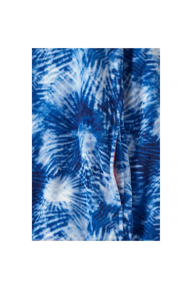 Lands039 End Knit Tops and Tees Men Big And Tall Heritage Fleece Snap Neck Pullover Top Deep Sea Navy Tie Dye Palm Lands039 End Knit Tops and Tees Men Big And Tall Heritage Fleece Snap Neck Pullover Top Deep Sea Navy Tie Dye Palm