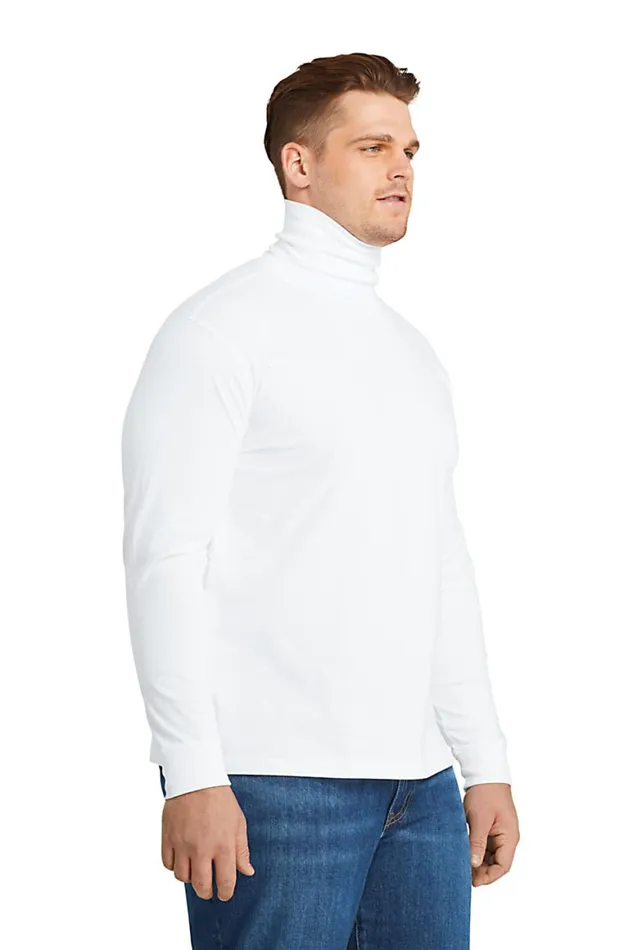 Lands039 End Knit Tops and Tees Men Big And Tall Supert Turtleneck Radiant Navy Lands039 End Knit Tops and Tees Men Big And Tall Supert Turtleneck Radiant Navy