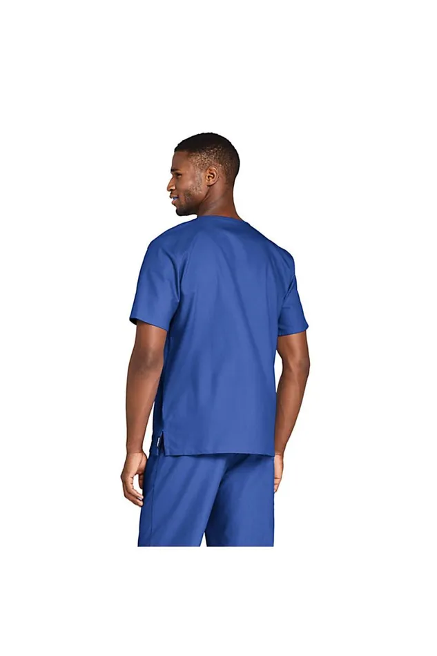 Lands039 End Knit Tops and Tees Men Scrub Top Dark Cobalt Blue Lands039 End Knit Tops and Tees Men Scrub Top Dark Cobalt Blue