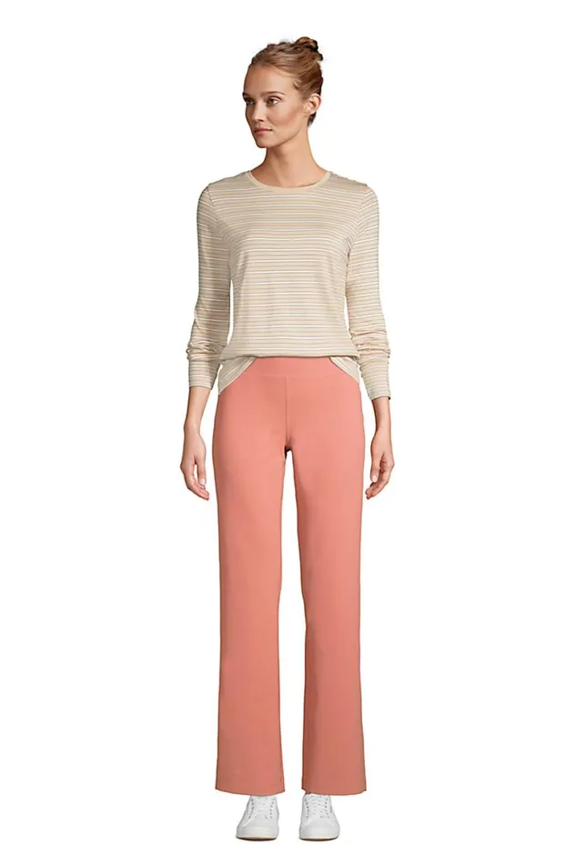 Lands039 End Pants Women Active Yoga Pants Cedar Wood Lands039 End Pants Women Active Yoga Pants Cedar Wood