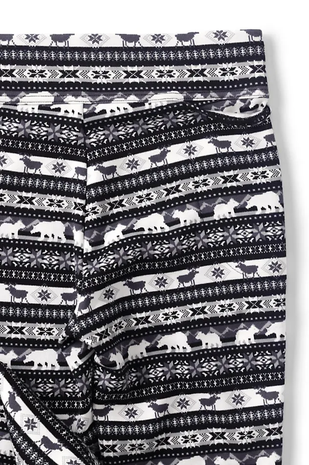 Lands039 End Pants Women Plus Size High Rise Serious Sweats Fleece Lined Pocket Leggings Black Outdoor Fairisle Lands039 End Pants Women Plus Size High Rise Serious Sweats Fleece Lined Pocket Leggings Black Outdoor Fairisle