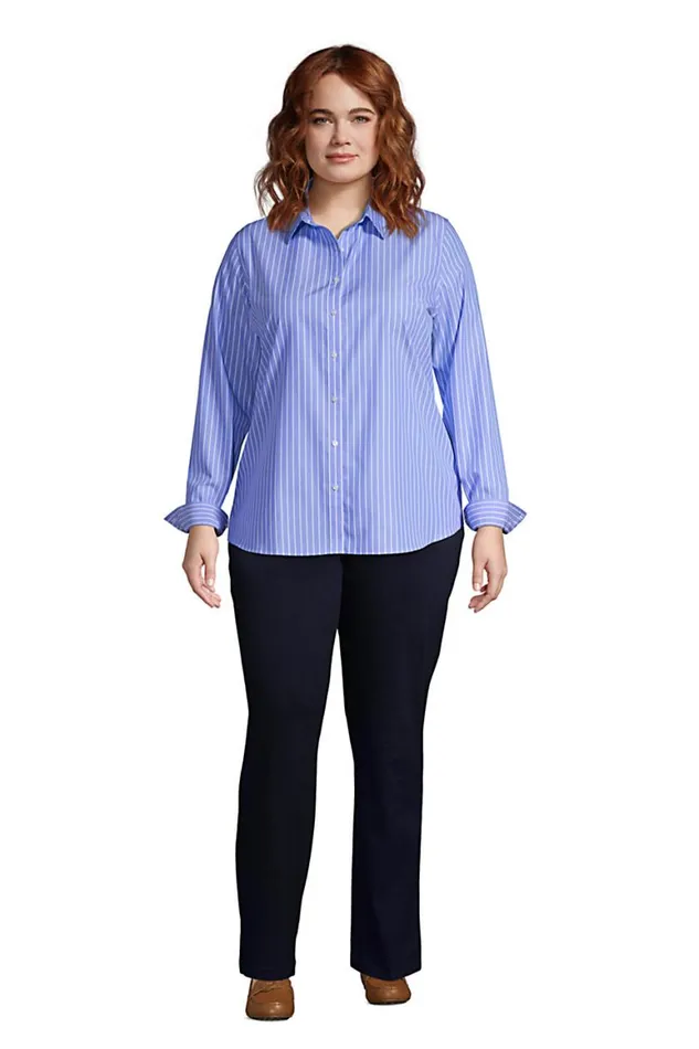 Lands039 End Pants Women Plus Size Sport Knit Denim High Rise Elastic Waist Pull On Pants Dark Indigo Lands039 End Pants Women Plus Size Sport Knit Denim High Rise Elastic Waist Pull On Pants Dark Indigo