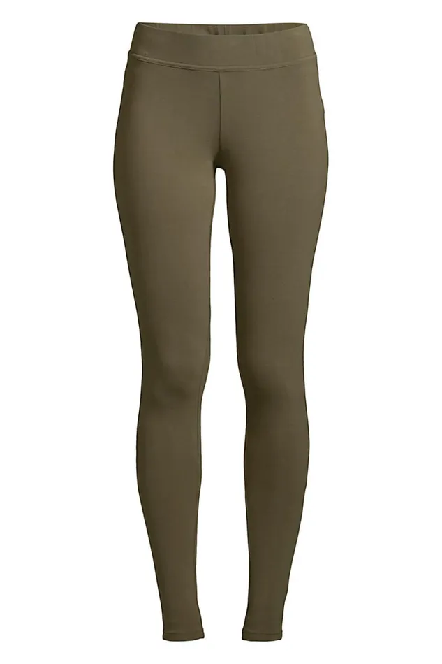 Lands039 End Pants Women Plus Size Starfish Mid Rise Knit Leggings Forest Moss Lands039 End Pants Women Plus Size Starfish Mid Rise Knit Leggings Forest Moss