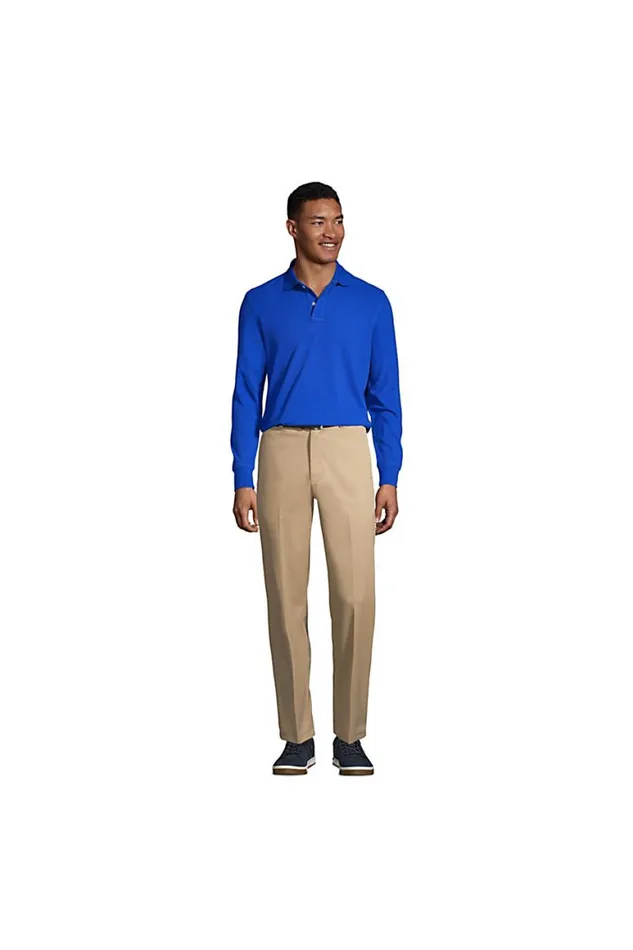 Lands039 End Polo Shirts Men Long Sleeve Mesh Polo Shirt Black Lands039 End Polo Shirts Men Long Sleeve Mesh Polo Shirt Black