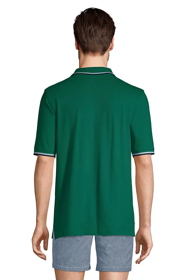 Lands039 End Polo Shirts Men Short Sleeve Comfortfirst Mesh Polo Shirt Papaya Orange Lands039 End Polo Shirts Men Short Sleeve Comfortfirst Mesh Polo Shirt Papaya Orange