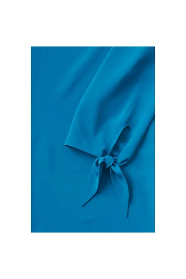 Lands039 End Shirts and Blouses Women Plus Size Bracelet Sleeve Blouse Top Siam Blue Lands039 End Shirts and Blouses Women Plus Size Bracelet Sleeve Blouse Top Siam Blue
