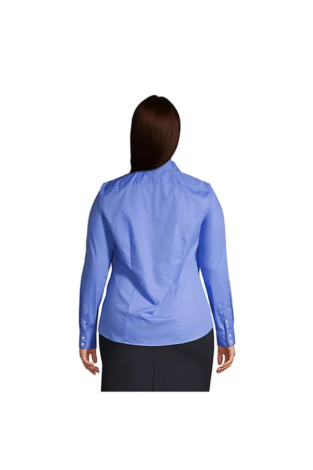 Lands039 End Shirts and Blouses Women Plus Size Long Sleeve Broadcloth Shirt Spiceberry Lands039 End Shirts and Blouses Women Plus Size Long Sleeve Broadcloth Shirt Spiceberry