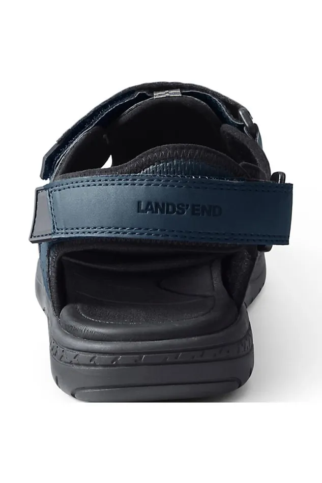 Lands039 End Shoes Men Closed Toe Water Sandals Radiant Navy Lands039 End Shoes Men Closed Toe Water Sandals Radiant Navy