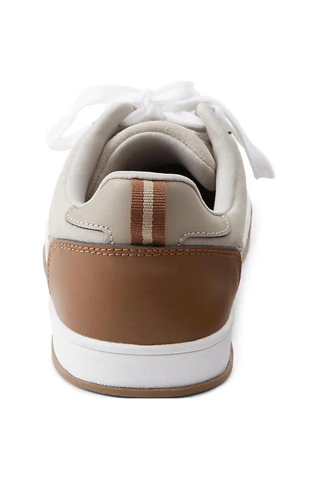 Lands039 End Shoes Men Leather Comfort Sneakers Tan Colorblock Lands039 End Shoes Men Leather Comfort Sneakers Tan Colorblock