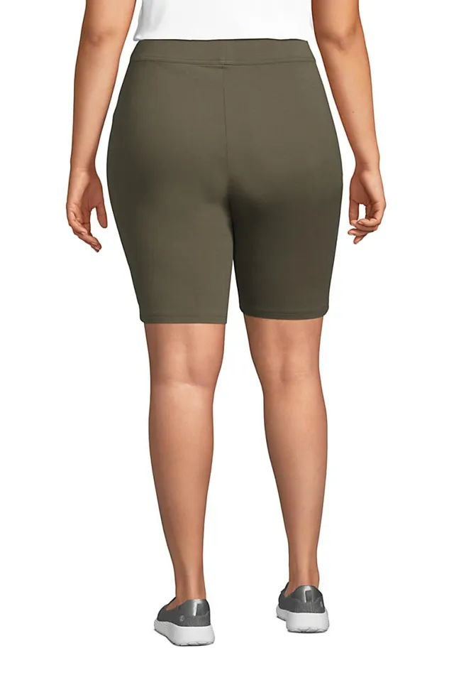 Lands039 End Shorts Women Plus Size High Rise Starfish 9034 Bike Shorts Deep Sea Navy Tropic Palm Lands039 End Shorts Women Plus Size High Rise Starfish 9034 Bike Shorts Deep Sea Navy Tropic Palm