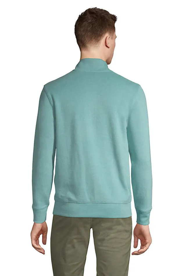 Lands039 End Sweaters Men Bedford Rib Heather Quarter Zip Sweater Teal Shadow Heather Lands039 End Sweaters Men Bedford Rib Heather Quarter Zip Sweater Teal Shadow Heather