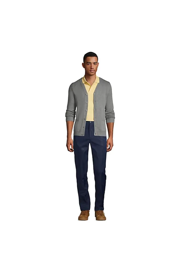 Lands039 End Sweaters Men Cotton Modal Button Front Cardigan Sweater Burgundy Lands039 End Sweaters Men Cotton Modal Button Front Cardigan Sweater Burgundy