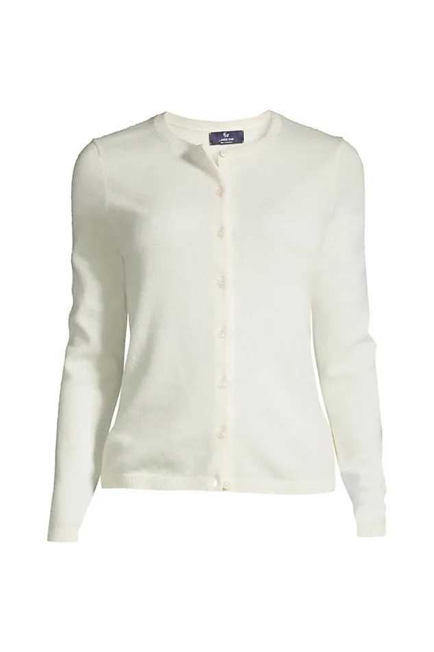 Lands039 End Sweaters Women Plus Size Cashmere Cardigan Sweater Fresh Ivory Lands039 End Sweaters Women Plus Size Cashmere Cardigan Sweater Fresh Ivory