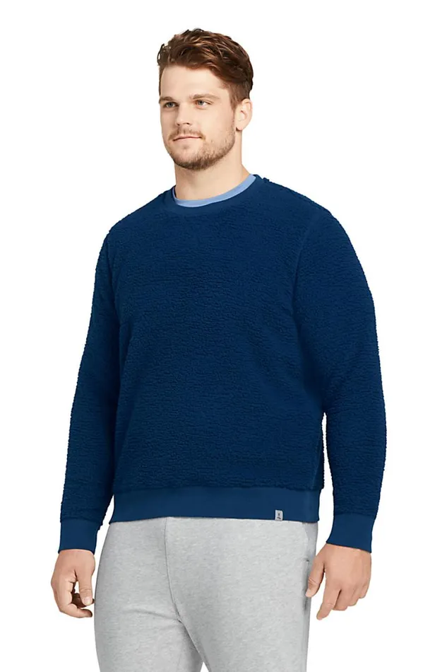 Lands039 End Sweatshirts and Hoodies Men Big Long Sleeve Sherpa Fleece Crewneck Sweatshirt Forest Moss Lands039 End Sweatshirts and Hoodies Men Big Long Sleeve Sherpa Fleece Crewneck Sweatshirt Forest Moss