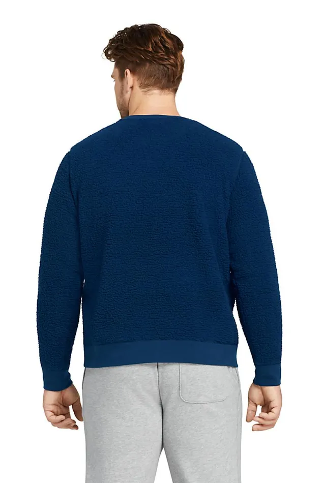 Lands039 End Sweatshirts and Hoodies Men Big Long Sleeve Sherpa Fleece Crewneck Sweatshirt Forest Moss Lands039 End Sweatshirts and Hoodies Men Big Long Sleeve Sherpa Fleece Crewneck Sweatshirt Forest Moss
