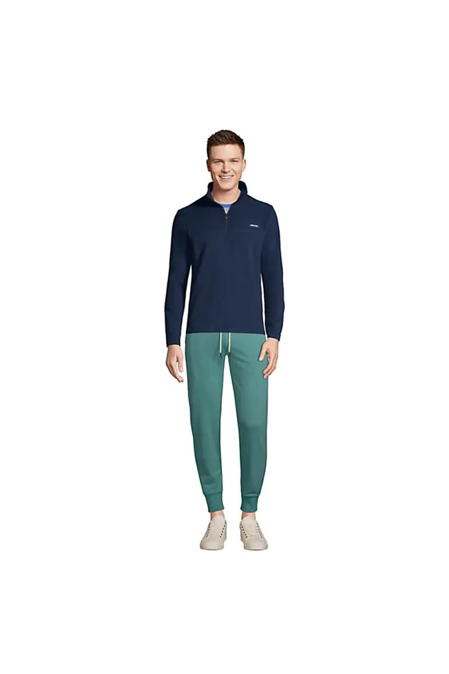 Lands039 End Sweatshirts and Hoodies Men Fleece Quarter Zip Pullover Top Radiant Navy Lands039 End Sweatshirts and Hoodies Men Fleece Quarter Zip Pullover Top Radiant Navy