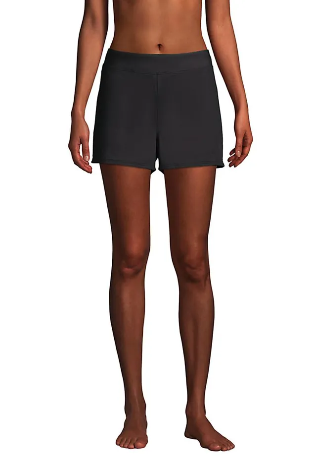 Lands039 End Swimsuits Women Chlorine Resistant 3034 Tummy Control Modest Swim Shorts Black Lands039 End Swimsuits Women Chlorine Resistant 3034 Tummy Control Modest Swim Shorts Black