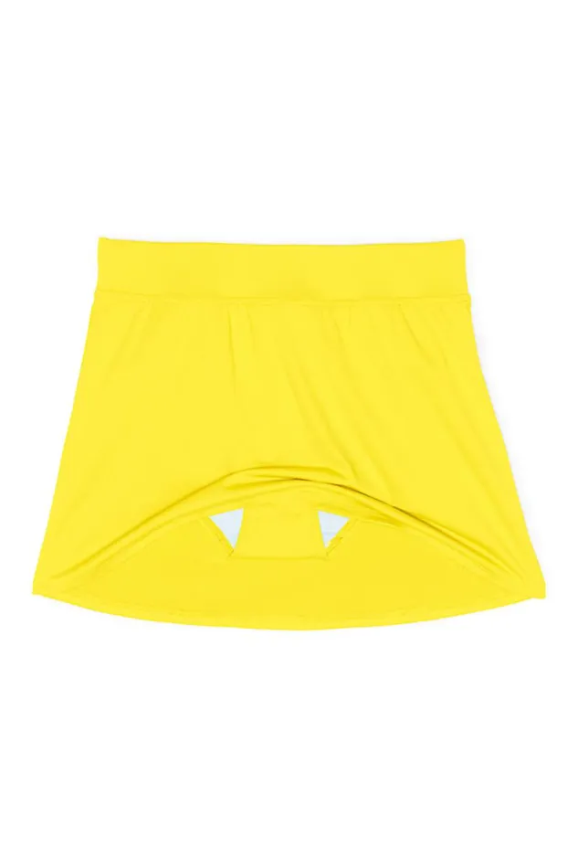 Lands039 End Swimsuits Women Chlorine Resistant Tummy Control Swim Skirt Swim Bottoms Bright Sun Yellow