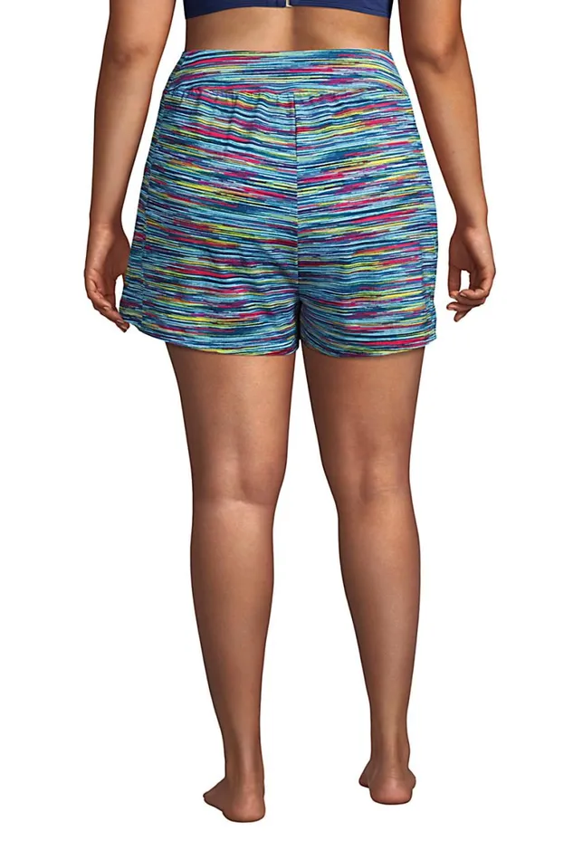 Lands039 End Swimsuits Women Plus Size Chlorine Resistant 3034 Modest Swim Shorts Deep Sea Navy
