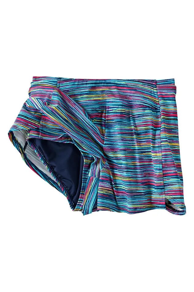 Lands039 End Swimsuits Women Plus Size Chlorine Resistant 3034 Modest Swim Shorts Deep Sea Navy