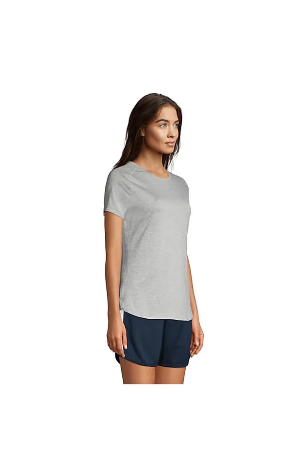 Lands039 End Tops and Tees Women Short Sleeve Active Gym Tshirt Vibrant Sun Lands039 End Tops and Tees Women Short Sleeve Active Gym Tshirt Vibrant Sun