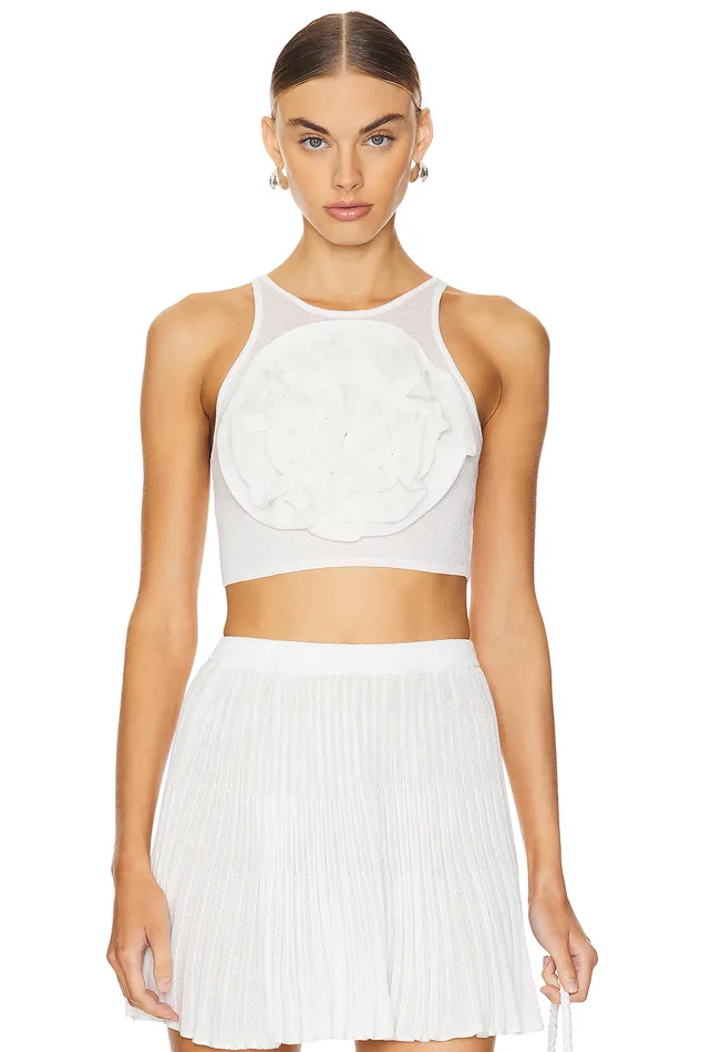 Lara Rosette Top White Women Lovers and Friends Tops