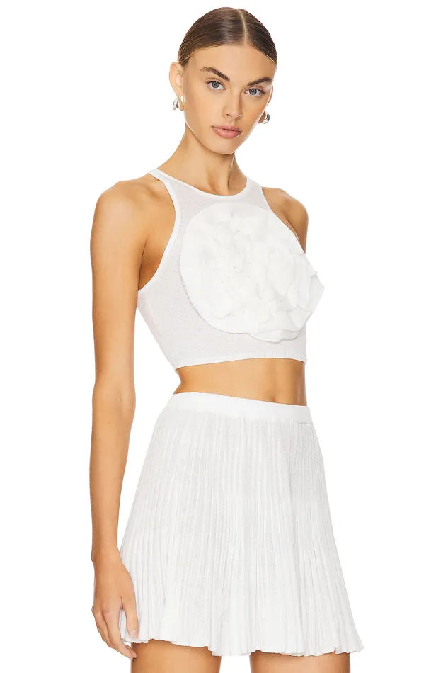 Lara Rosette Top White Women Lovers and Friends Tops Lara Rosette Top White Women Lovers and Friends Tops